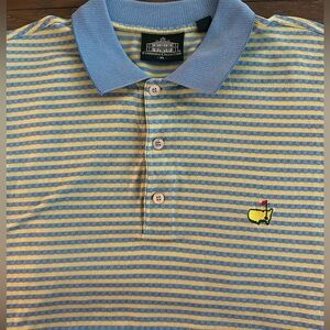 Masters Clubhouse Collection 100% Cotton Short Sleeve‎ Polo Shirt Size XL